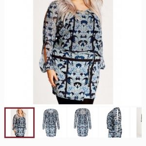 City Chic Stained Glass Dress